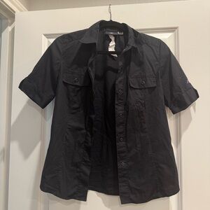 BMW M Series Short Sleeve Button-Up Shirt